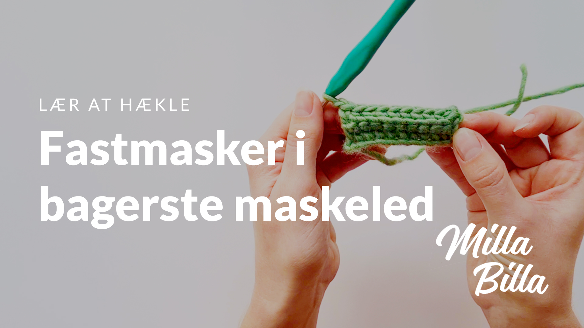 MØNSTER #1: Rib-mønster