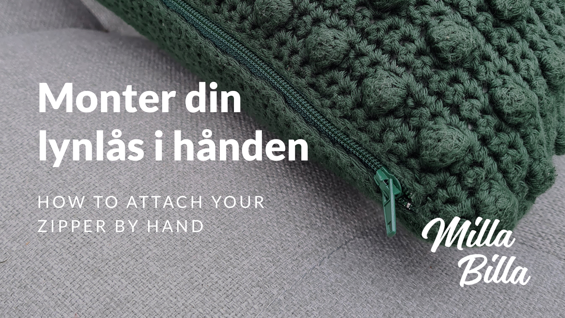 Install zipper by hand
