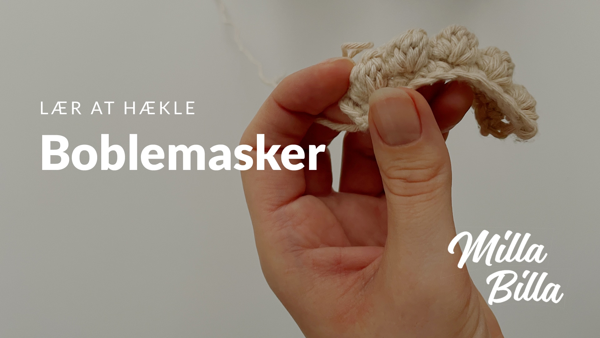 Video-guide: Boblemasker.