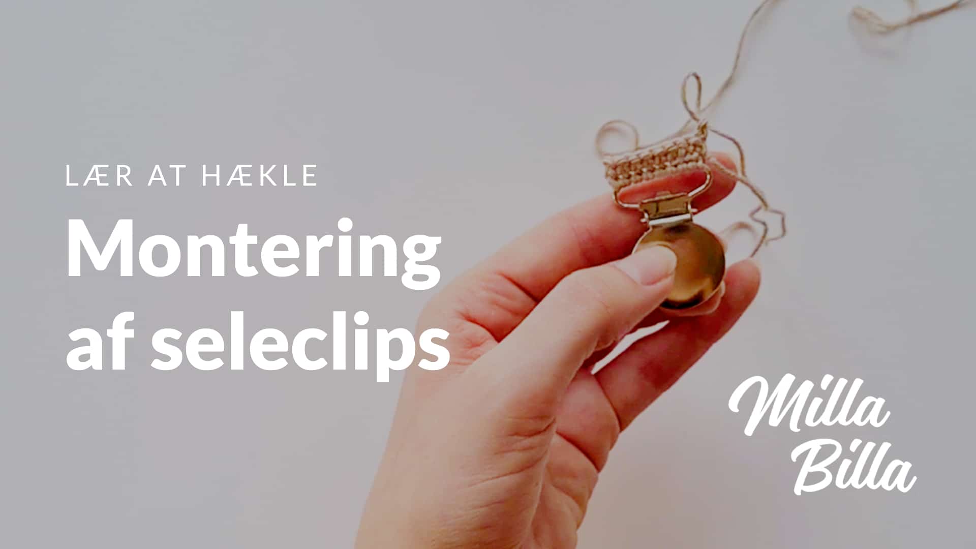 Video-guide: Montering af seleclips