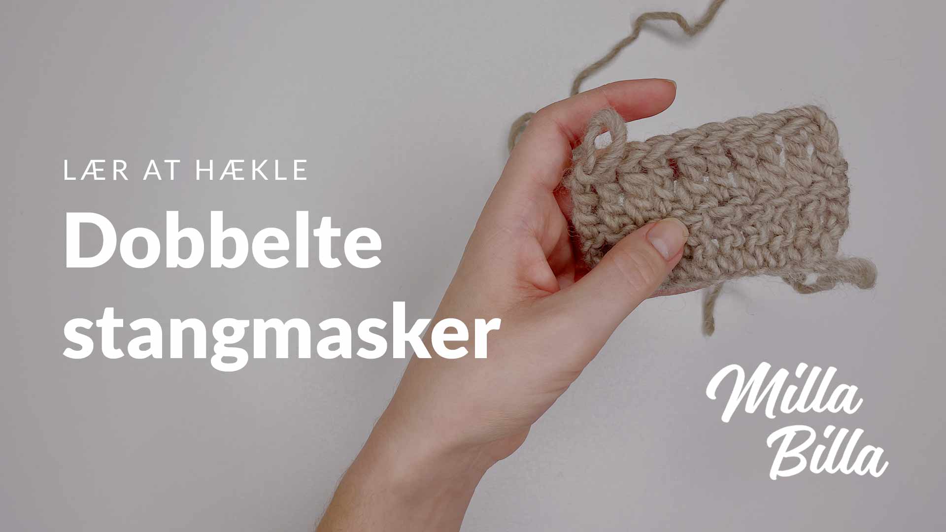 Ny videoguide: Dobbelte stangmasker