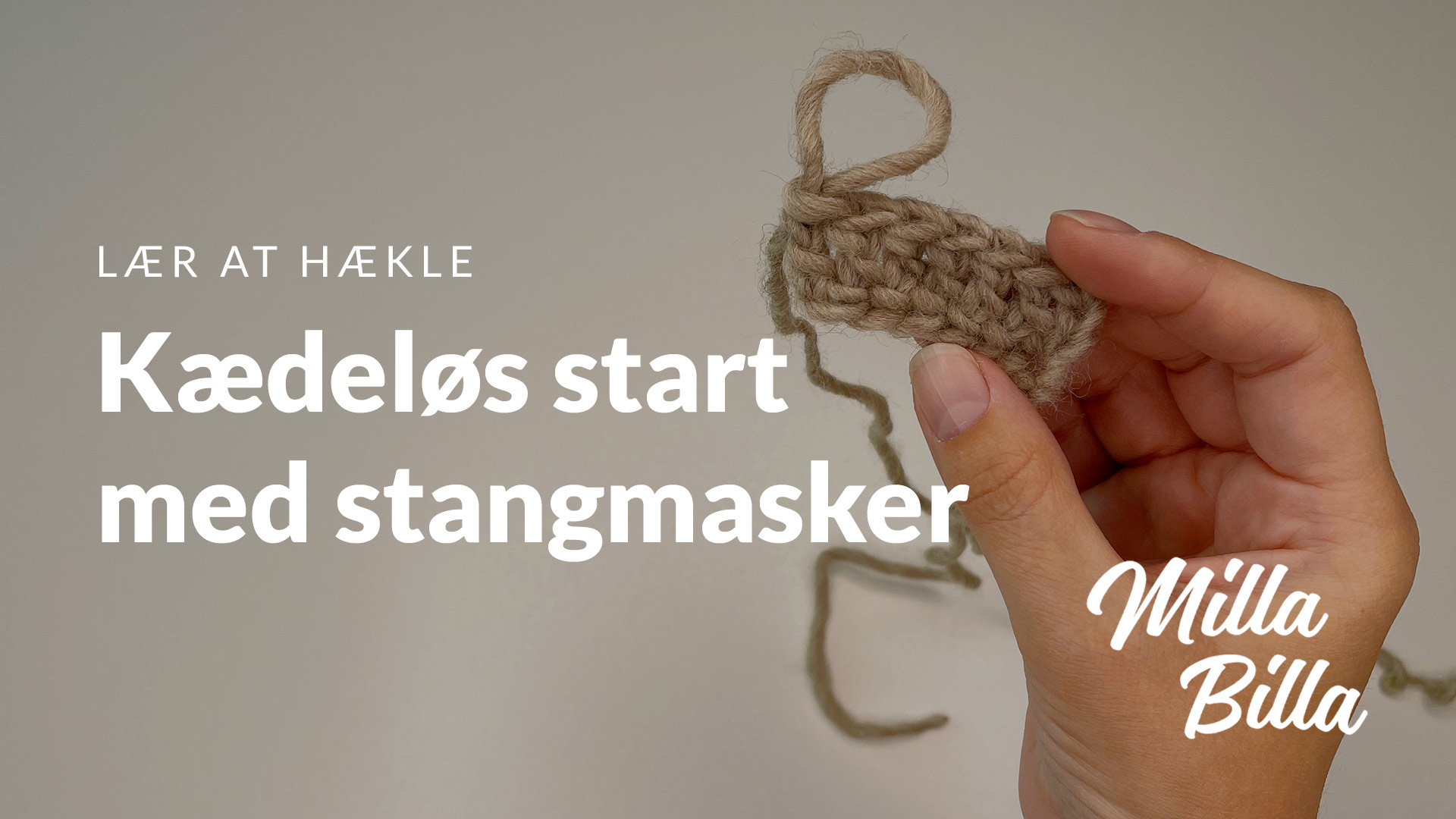 New videoguide: Chainless Foundation with Double Crochet!
